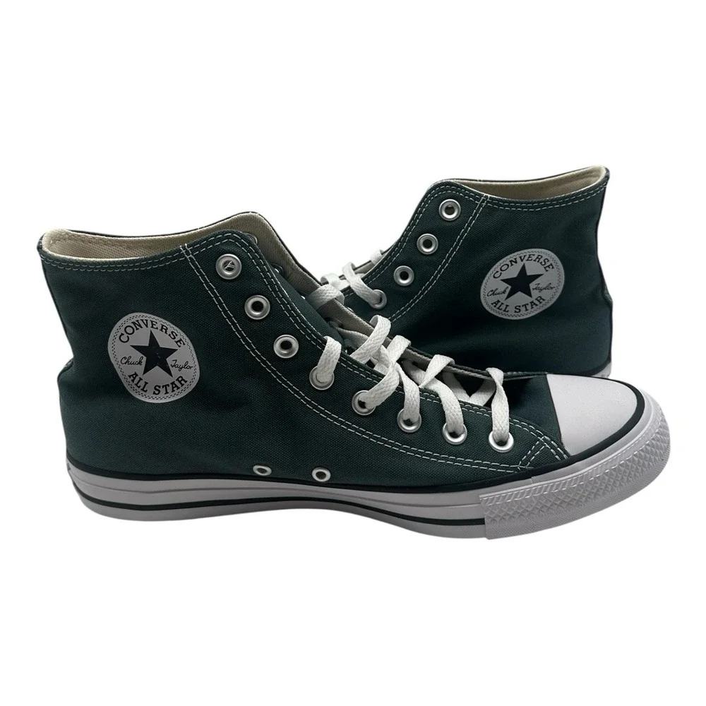 Converse Chuck Taylor All Star High Top Shoes Mens 11 True‎ Nature Green A10536F - Picture 7 of 10